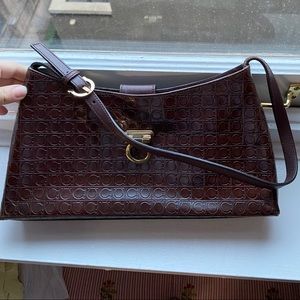 Ferragamo Leather Bag. Authentic